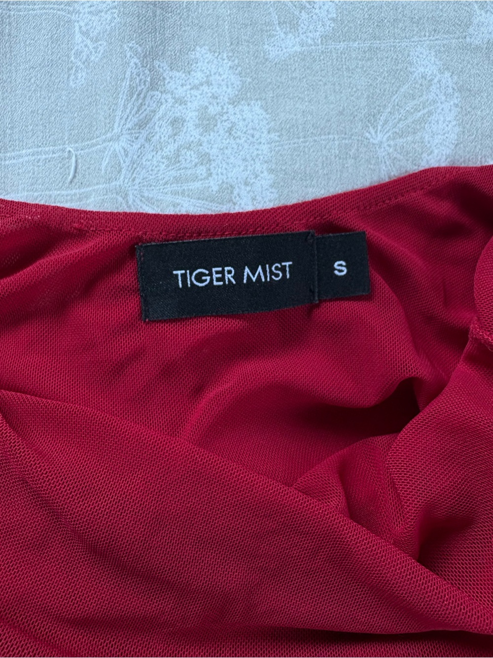 Tiger Mist Red Embellished Maxi Slip Dress - Picture 2 of 2